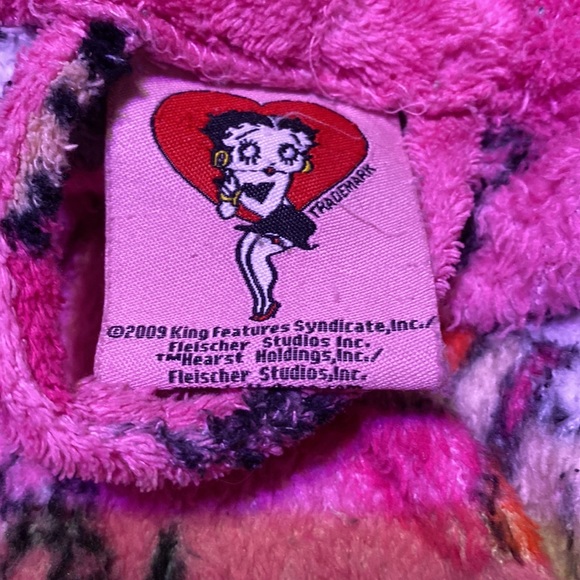 Betty Boop Short Robe - Picture 2 of 2